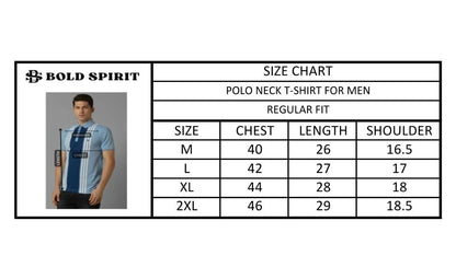 Textured Vertical Stripe Polo